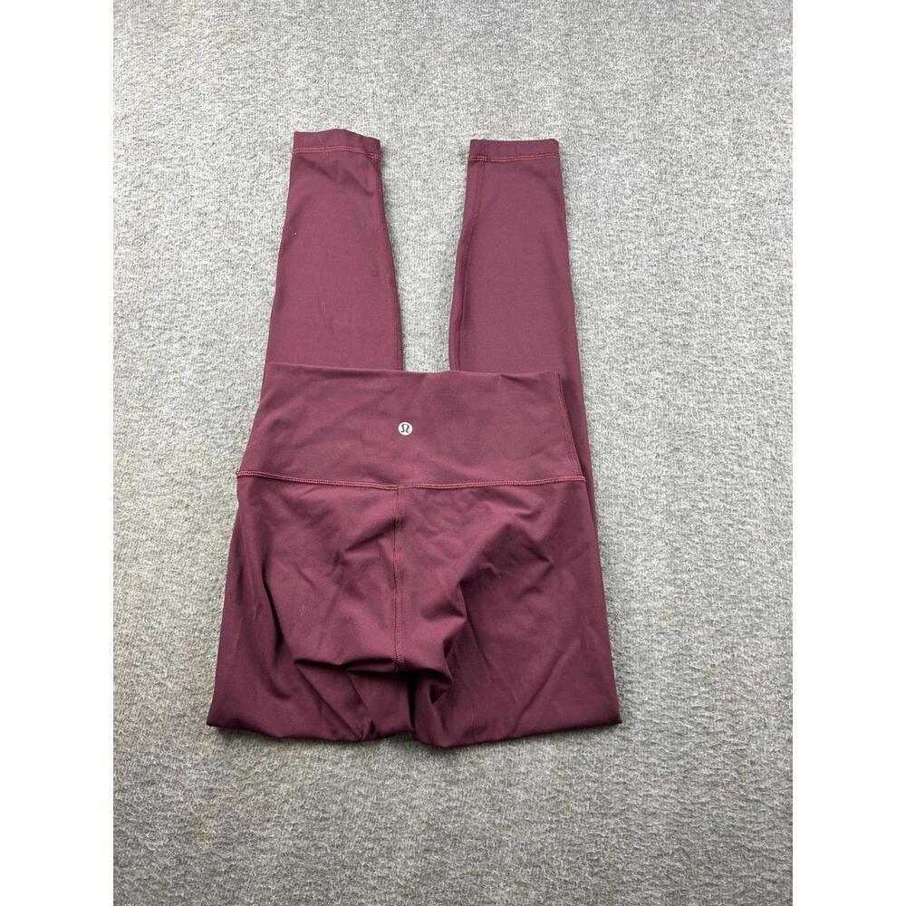Lululemon Align High Rise Tight 27" Size 4‎ Burgundy